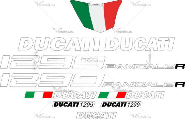 Комплект наклеек DUCATI 1299