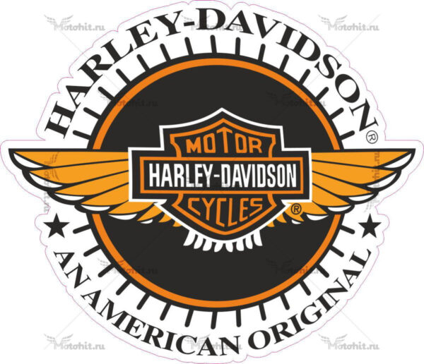 Наклейка HARLEY AMERICAN ORIGINAL