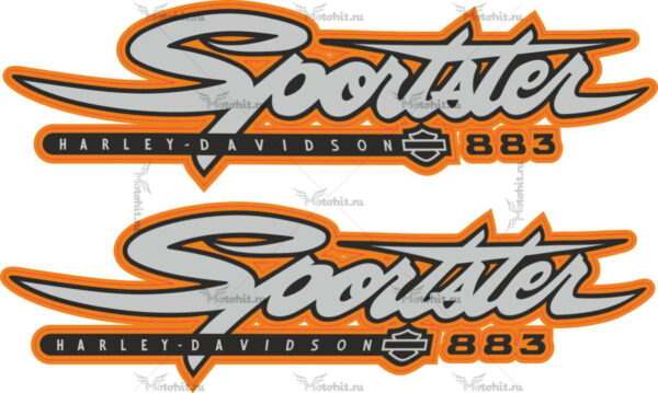 Наклейка HARLEY DAVIDSON SPORTSTER-883