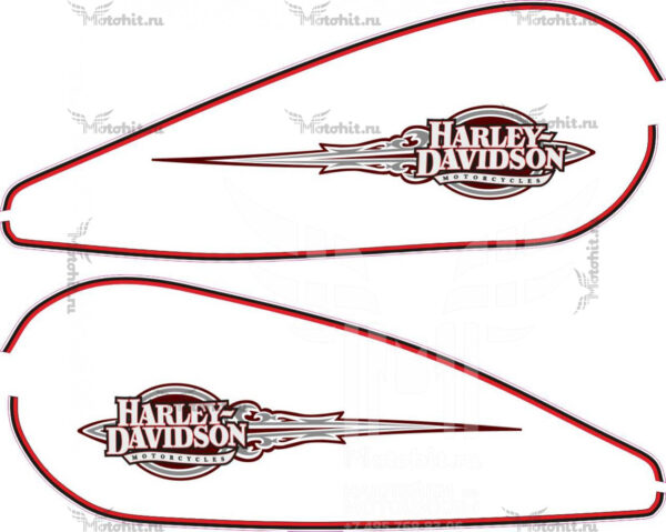 Комплект наклеек для HARLEY DAVIDSON 066