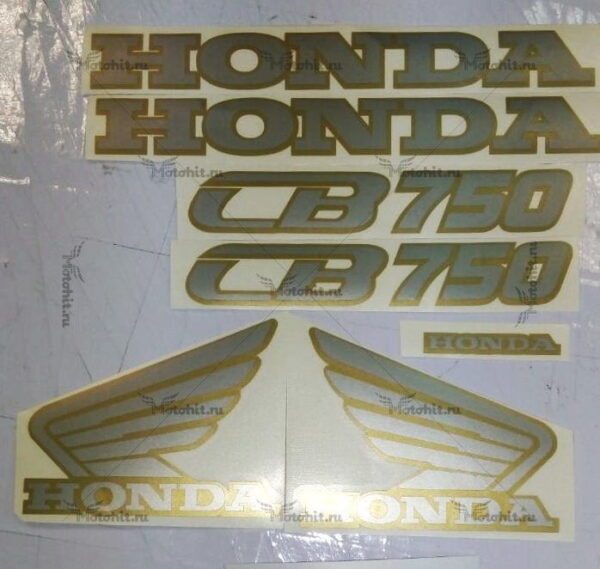 Комплект наклеек Honda CB-750 — изображение 3