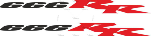 Наклейка Honda CBR-666-RR
