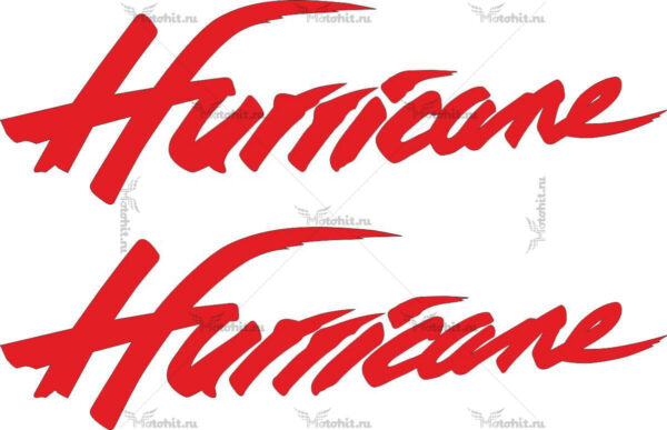 Наклейка Honda HURRICANE-3