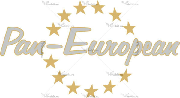 Наклейка Honda PAN-EUROPEAN
