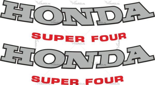 Наклейка Honda SUPER FOUR