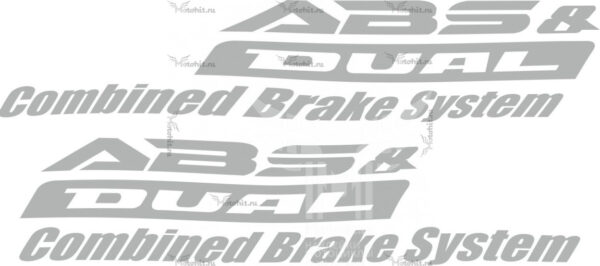 HONDA ABS AND DUAL COMBINED BRAKE SYSTEM 2