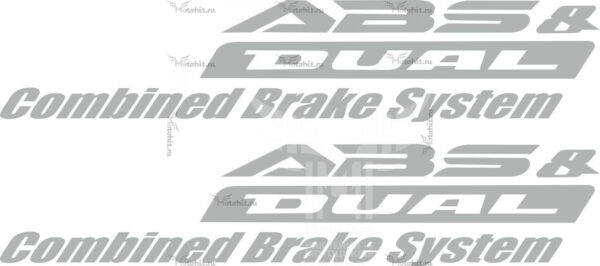 HONDA ABS AND DUAL COMBINED BRAKE SYSTEM