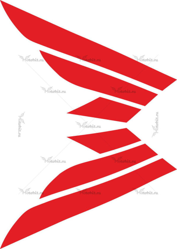 Комплект наклеек Honda WINGS-03