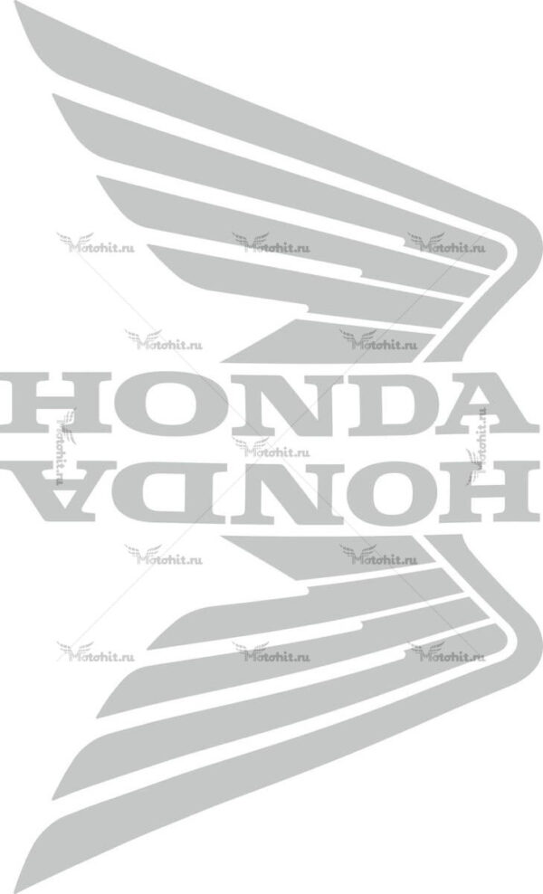 Комплект наклеек Honda WINGS-08