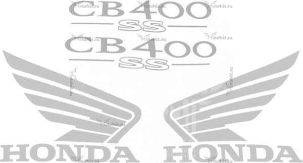 Комплект наклеек для Honda CB-400-SS 2002
