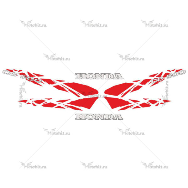 Комплект наклеек Honda CB-500 1994-1995