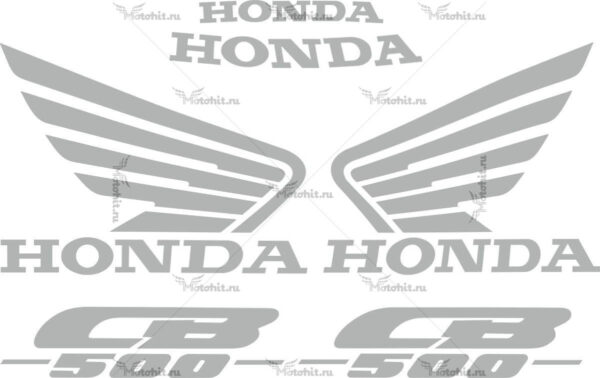 Комплект наклеек Honda CB-500-S 1997-2003