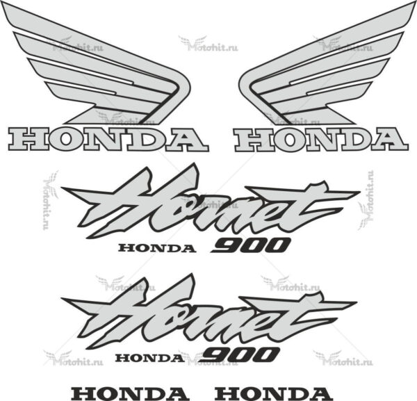 Комплект наклеек Honda CB-900 HORNET 1982-2002