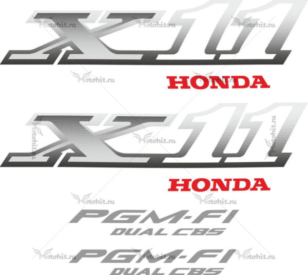 Комплект наклеек Honda CB-1100-SF-X11 2000-2003