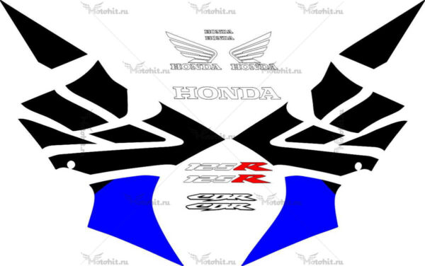 Комплект наклеек Honda CBR-125-R 2004-2006