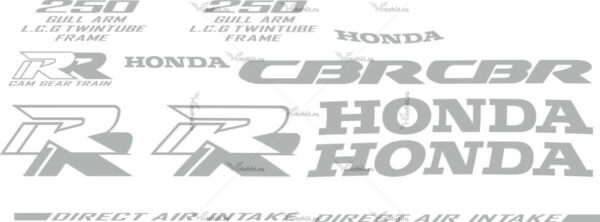 Комплект наклеек Honda CBR-250 RR 1990-1999