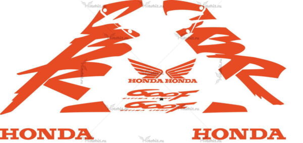 Комплект наклеек Honda CBR-600-F4 1999-2000