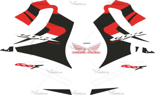 Комплект наклеек Honda CBR-600-F 2004-2005