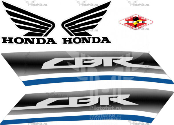 Комплект наклеек на мотоцикл HONDA CBR-600-F(A) 2012