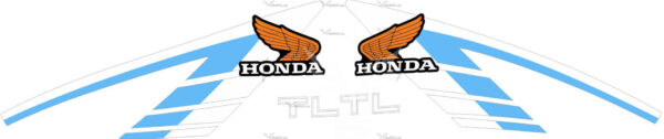 Комплект наклеек для HONDA TL-125 1987