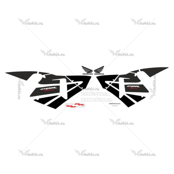 Комплект наклеек Honda CBR-600-RR 2005-2006