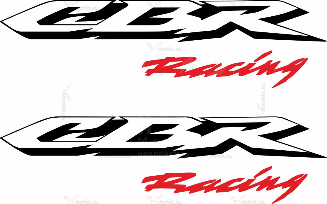 Комплект наклеек Honda CBR-600-RR 2007-2008 part