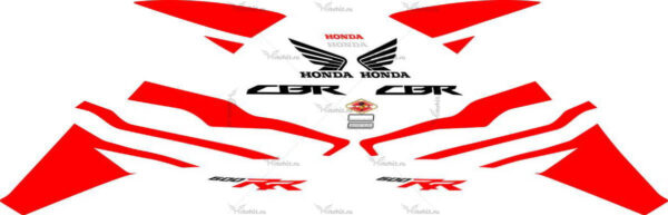 Комплект наклеек Honda CBR-600-RR 2011-2012 RED