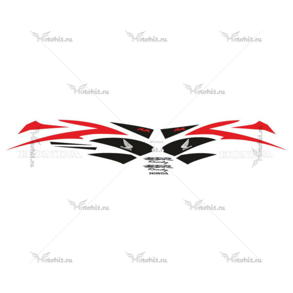 Комплект наклеек Honda CBR-600-RR RED