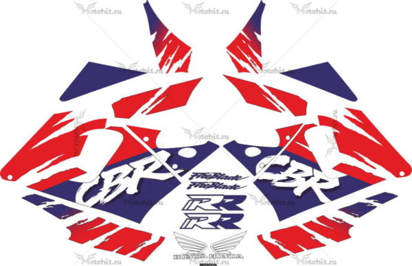 Комплект наклеек Honda CBR-900-RR 1992-1993