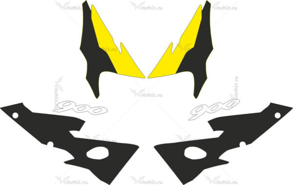 Комплект наклеек Honda CBR-900-RR 1996-1997 face