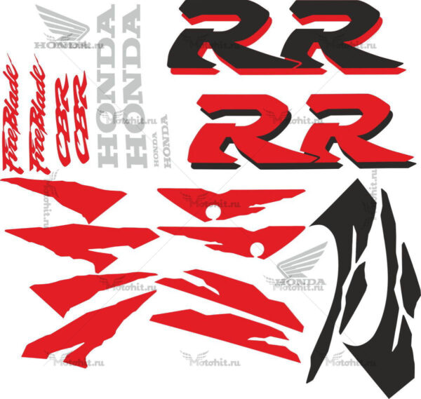 Комплект наклеек Honda CBR-900-RR 1998 FULL