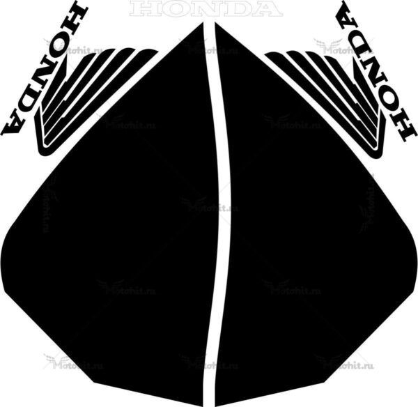 Комплект наклеек Honda CBR-954-RR 2002 PART