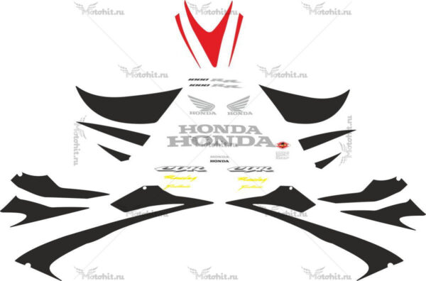 Комплект наклеек Honda CBR-1000-RR 2006-2007 FULL