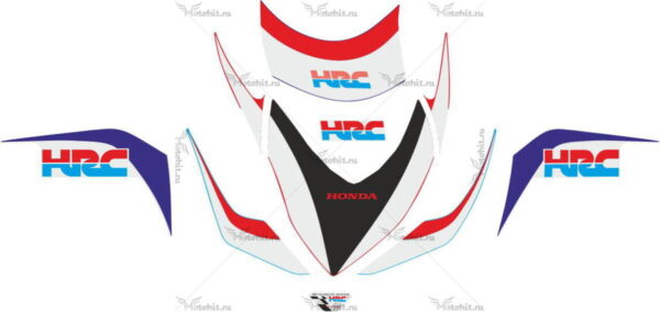 Комплект наклеек Honda CBR-1000-RR 2009 HRC-PART