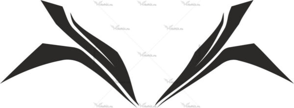 Комплект наклеек Honda CBR-1000-RR 2009 STRIPES