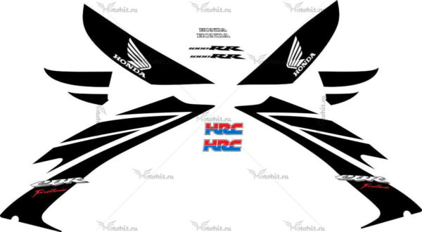 Комплект наклеек Honda CBR-1000-RR FIREBLADE FULL