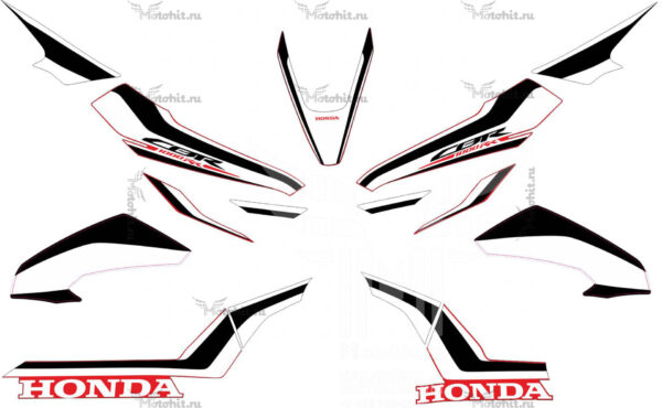Комплект наклеек Honda CBR 1000 RR/RA Fireblade 2021