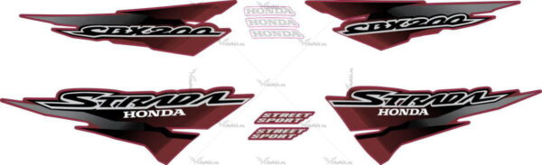 Комплект наклеек Honda CBX-200 2002