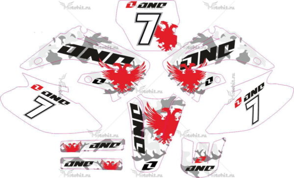 Комплект наклеек Honda CR-125-250 2002-2007 EAGLE