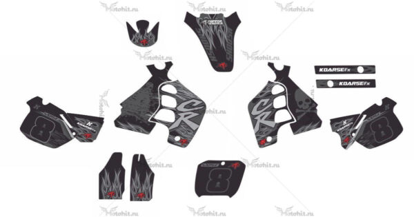 Комплект наклеек Honda CR-500 1991-2001