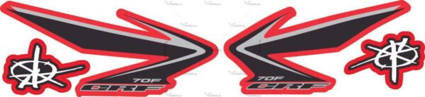 Комплект наклеек Honda CRF-70-F 2004-2012