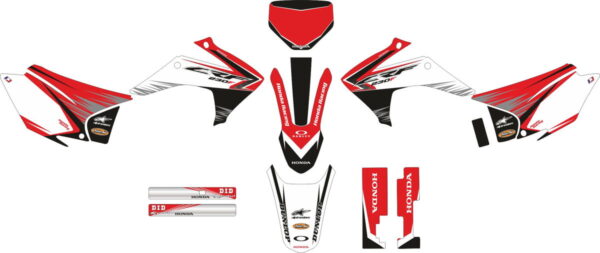 Комплект наклеек на HONDA CRF-230R 2015-2017 13