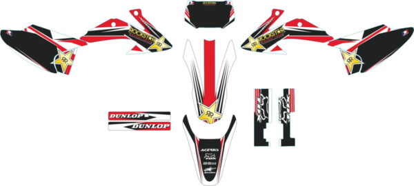 Комплект наклеек на HONDA CRF-230X 2003-2007 11