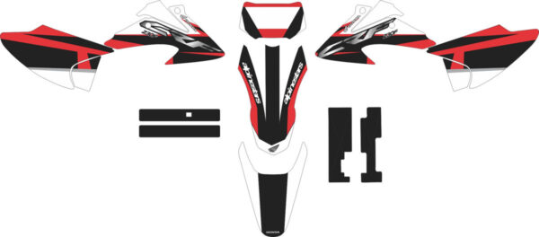 Комплект наклеек на HONDA CRF-230X 2003-2007 JUNIOR