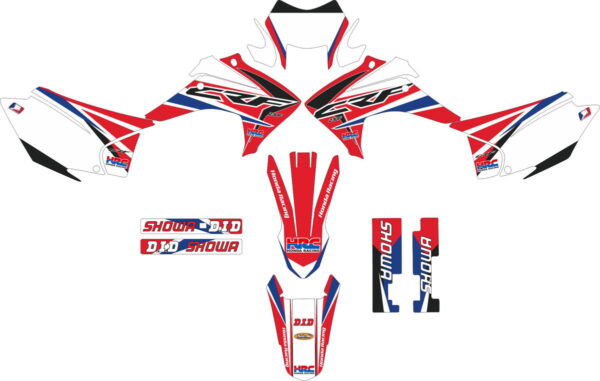 Комплект наклеек на HONDA CRF-230X 2015-2017 COSTA