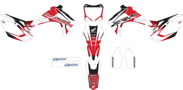 Комплект наклеек на HONDA CRF-250 2014-2017 CRF-450 2013-2016