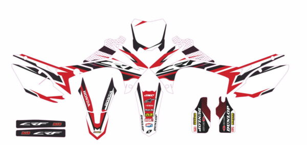 Комплект наклеек на HONDA CRF-250 2014-2017 CRF-450 2013-2016-OEM