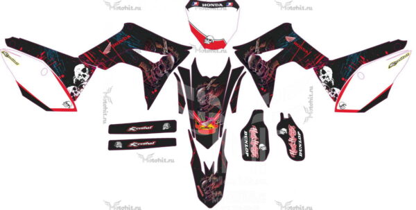 Комплект наклеек на HONDA CRF- 250R 2018-2019
