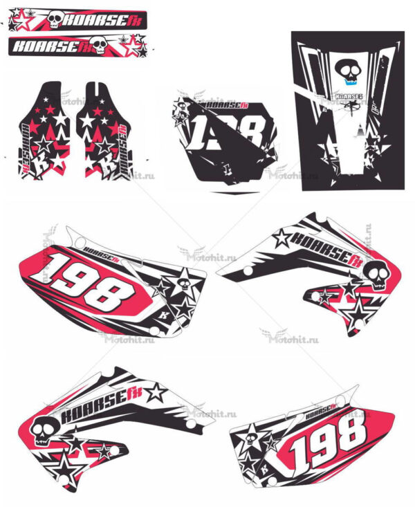 Комплект наклеек Honda CRF-450 COLLINS