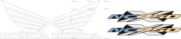 Комплект наклеек Honda NC-750-X
